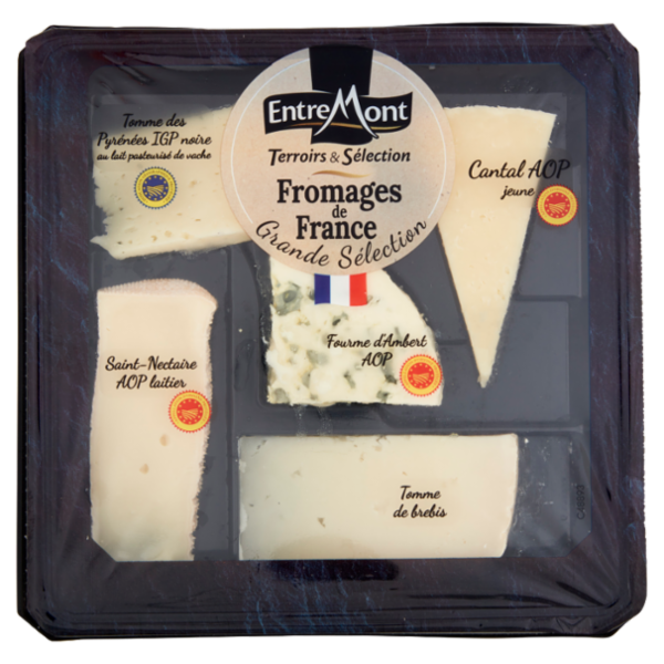 EntreMont Terroirs & Sélection Fromages de France Grande Sélection 300 g
