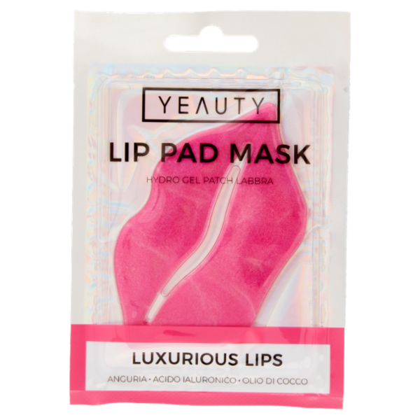 Yeauty Lip Pad Mask Hydro Gel Patch Labbra Luxurious Lips 1 pz