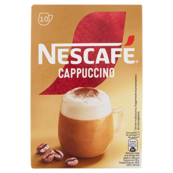 NESCAFÉ Cappuccino Solubile 10 Bustine 140g