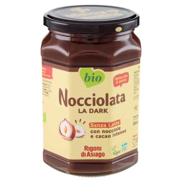 Rigoni di Asiago Nocciolata la Dark Senza Latte bio 650 g