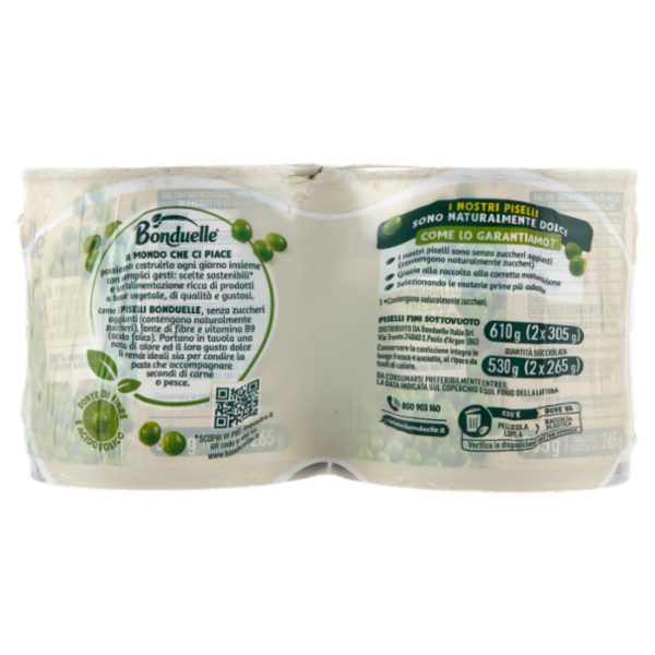 Bonduelle Piselli Fini 2 x 305 g