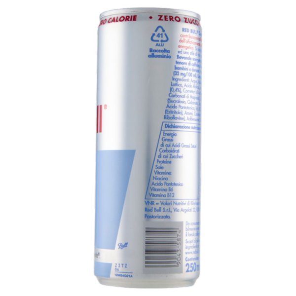 Red Bull Energy Drink, Zero Calorie, 250 ml