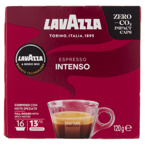 Lavazza A Modo Mio Espresso Intenso 16 Capsule 120 g