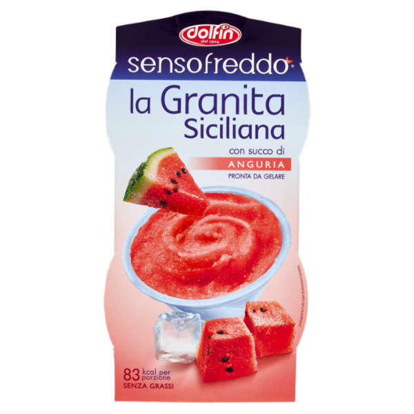 dolfin sensofreddo la Granita Siciliana con succo di Anguria 2 x 100 ml