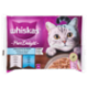 Whiskas Pure Delight Cibo Umido Gatto Bocconcini di Pesce in Gelatina con Salmone e Tonno 4 x 85 g