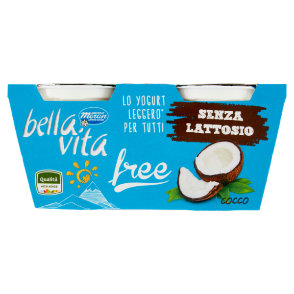 bella vita free Senza Lattosio Cocco 2 x 125 g