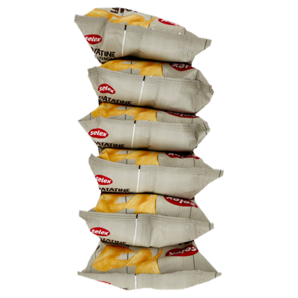 Selex Patatine Classiche 6x25 g