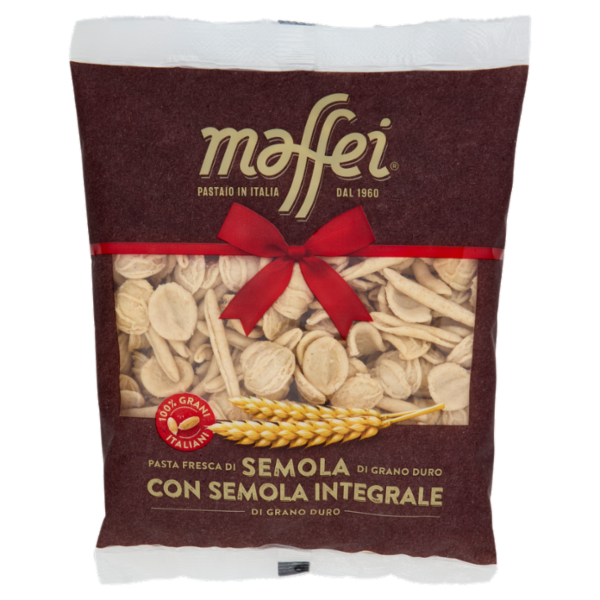 maffei Pasta Fresca di Semola di Grano Duro Maritati con Semola Integrale 400 g