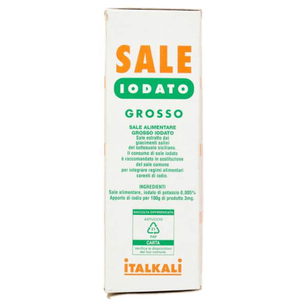 Italkali Sale Alimentare Iodato Grosso 1000 g