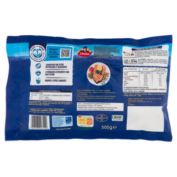 Capitan Findus Tranci di Salmone 500 g