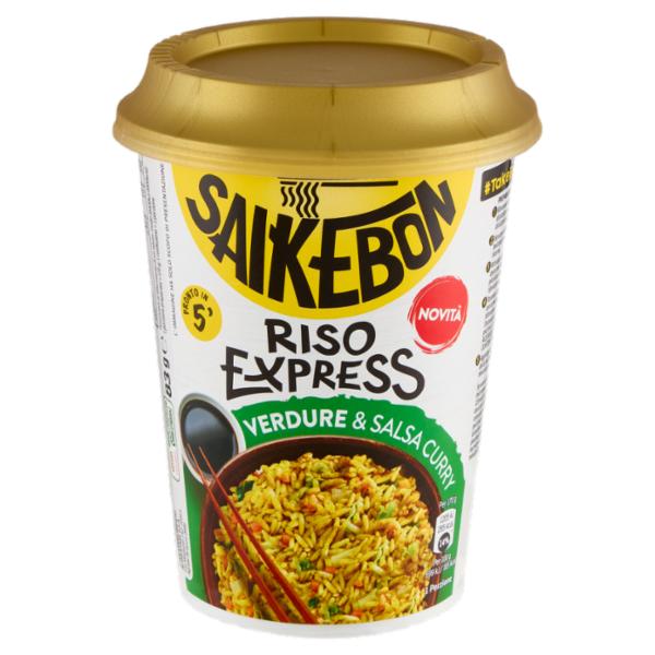 Saikebon Riso Express Verdure & Salsa Curry 83 g