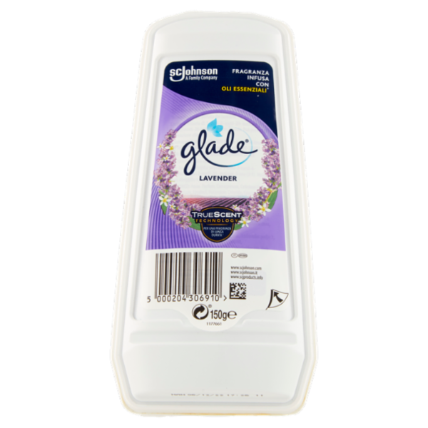 Glade Assorbiodori, Profumatore per la Casa e Armadi, Fragranza Lavanda 150g