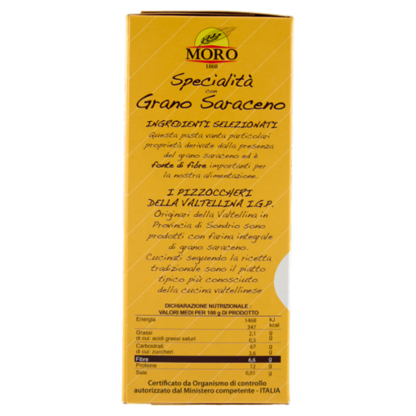 Moro Pizzoccheri della Valtellina I.G.P. 500 g