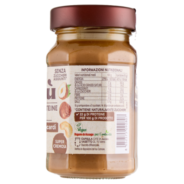 Rigoni di Asiago Natù Nocciole e Anacardi bio 220 g