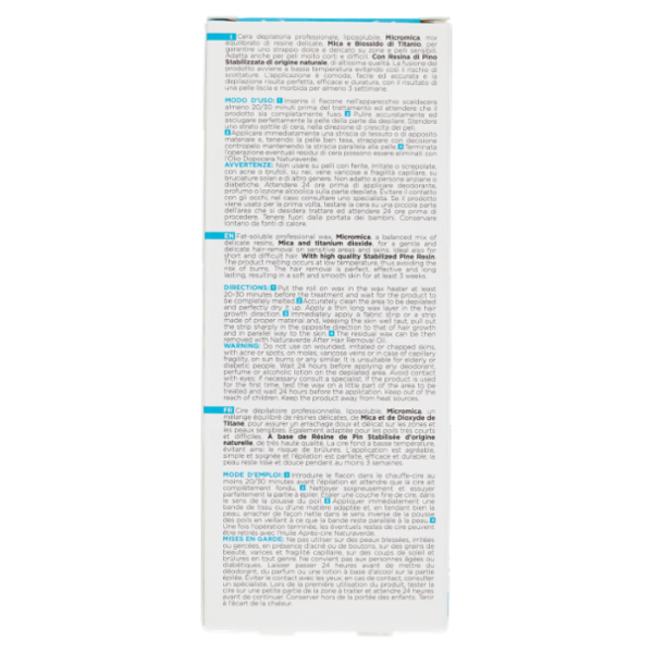 Naturaverde Pro Roll-On Micromica Cera Depilatoria Liposolubile 100 ml