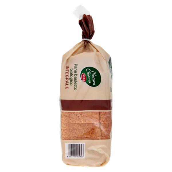 Selex Natura Chiama Pane Morbido Integrale Biologico a Fette 400 g