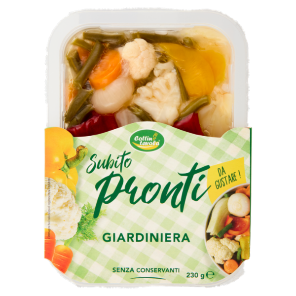 Cottin tavola Subito pronti Giardiniera 230 g