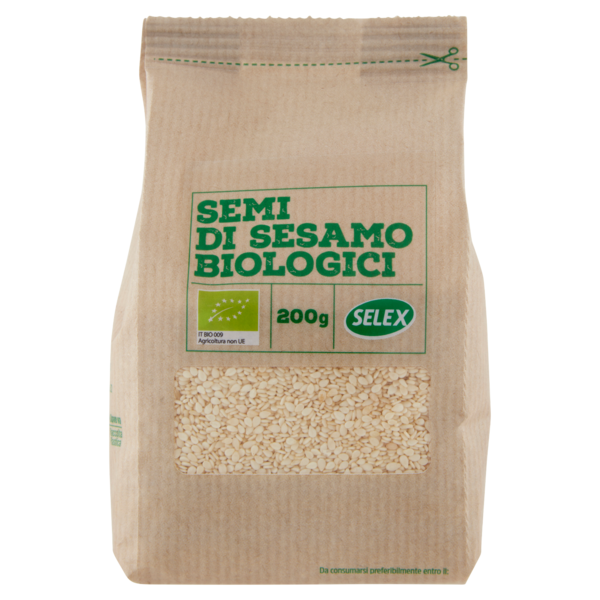 Selex Semi di Sesamo Decorticati Biologici 200 g