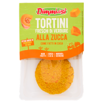 DimmidiSì Tortini Freschi Di Verdure Alla Zucca 2 x 80 g
