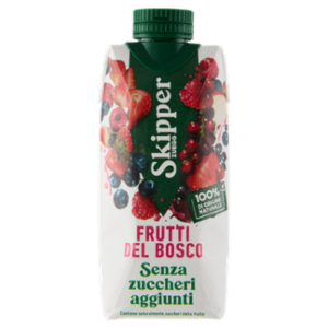 Zuegg Skipper Frutti Del Bosco Senza Zuccheri Aggiunti 330 Ml