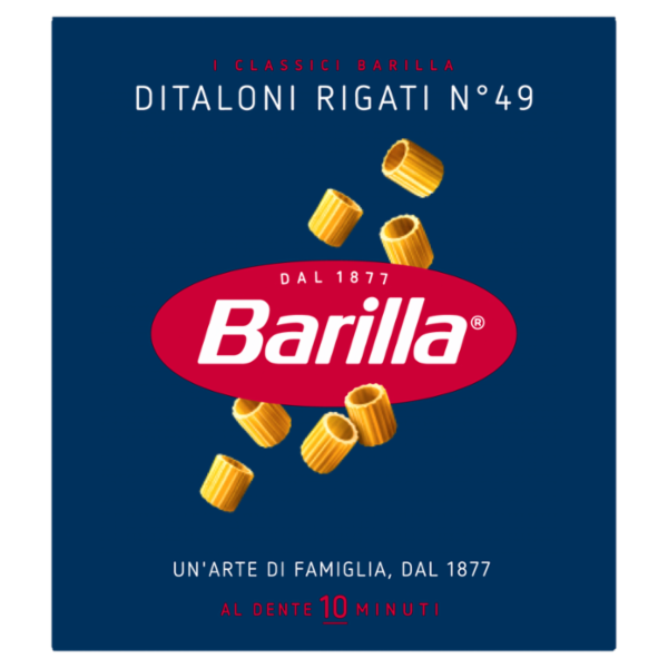 Barilla Pasta Ditaloni Rigati n.49 500g