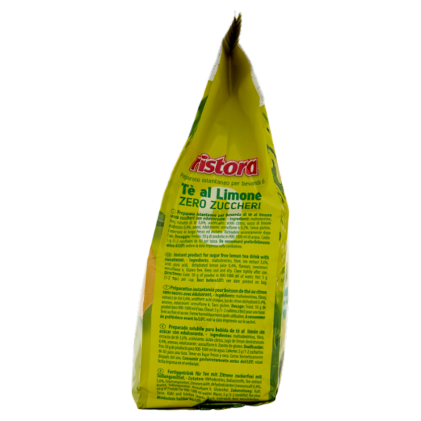 ristora preparato istantaneo per bevanda di Tè al Limone Zero Zuccheri 500 g