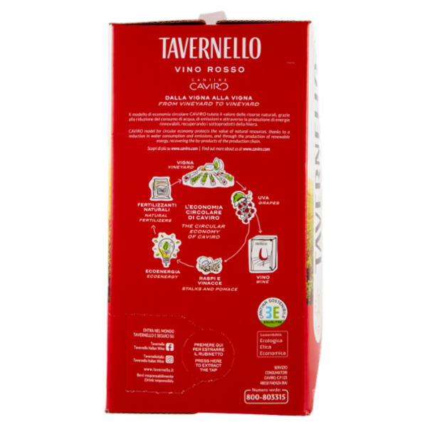 Tavernello Vino Rosso 5 L