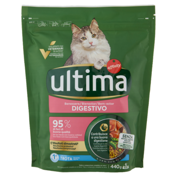 ultima Cat Benessere Digestivo con Trota 440 g
