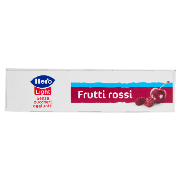 Hero Light Barrette Frutti rossi 6 x 20 g