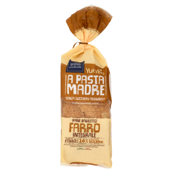 YukyBio A Pasta Madre Pane Bauletto Integrale 400 g