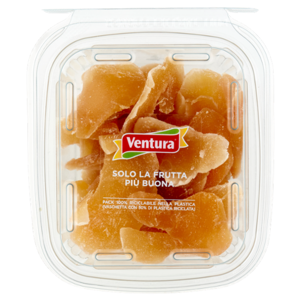 Ventura Zenzero Disidratato Zuccherato a Fette 200 g