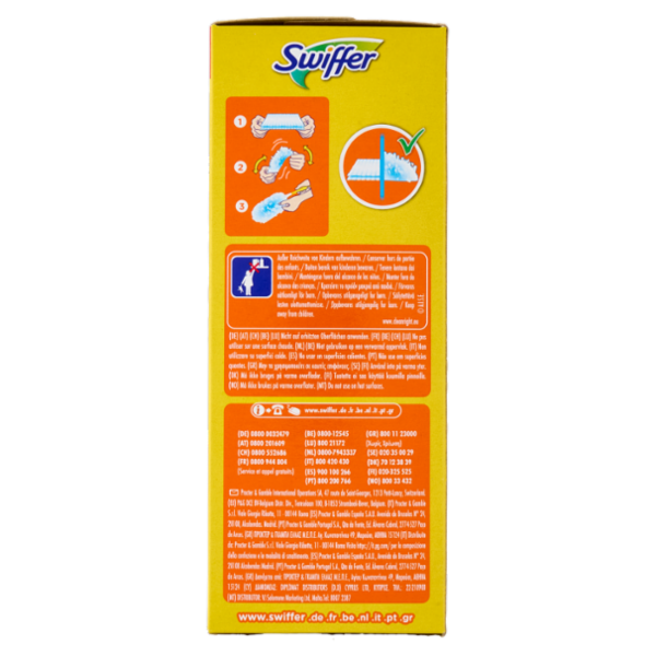 Swiffer Duster Cattura Polvere - Ricarica 14 Piumini per spolverare