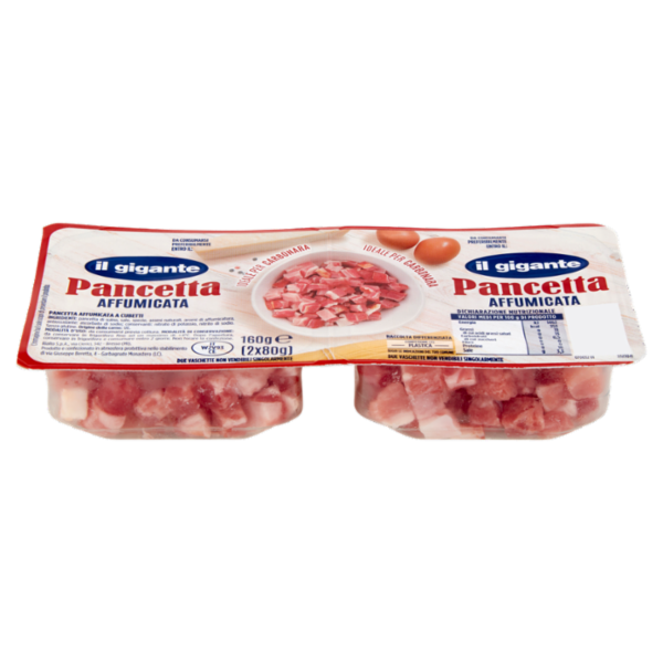 IL GIGANTE Pancetta Affumicata 2 x 80 g