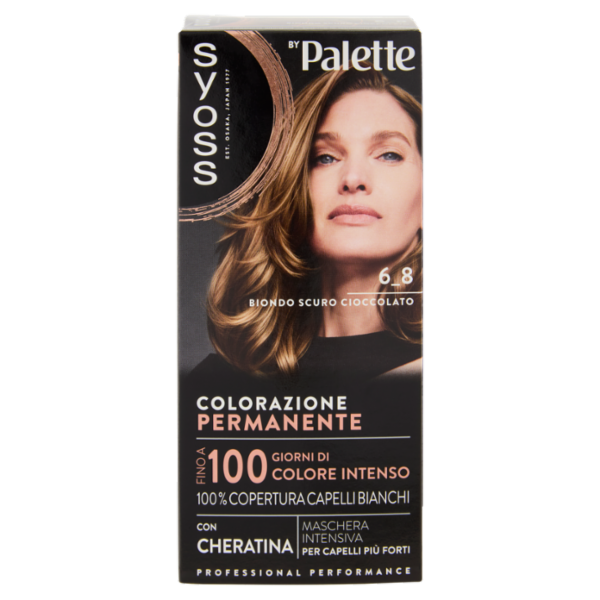 Syoss By Palette Colorazione Permanente 6_8 Biondo Scuro Cioccolato