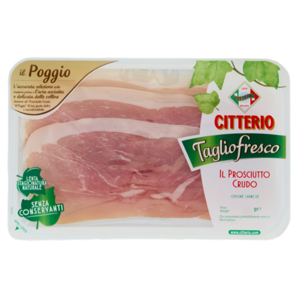 Citterio Tagliofresco il Prosciutto Crudo il Poggio 70 g