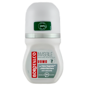 Borotalco Uomo Invisibile Profumo Muschiato Deo Roll On 50 Ml