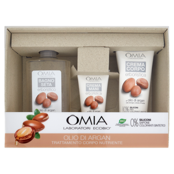 Omia Laboratori Ecobio Olio di Argan Trattamento Corpo Nutriente