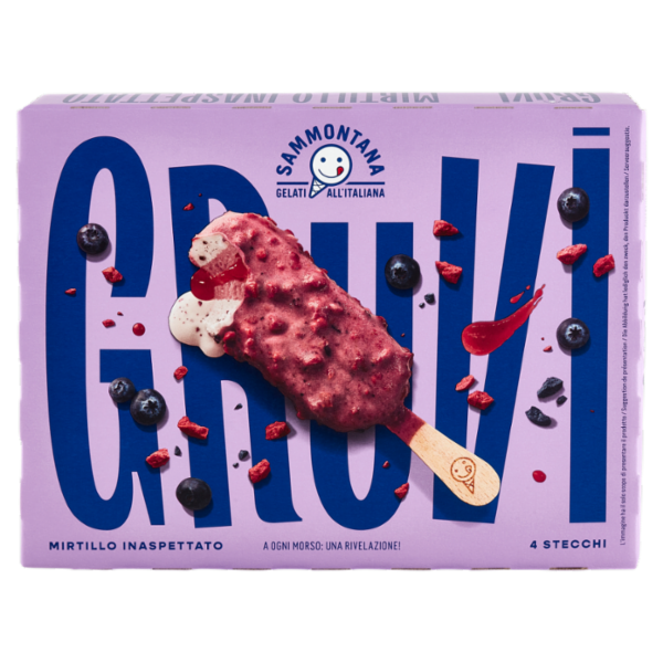 Sammontana Gruvi Mirtillo Inaspettato 4 x 60 g