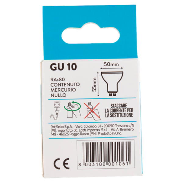 Selex Lampadina Led Faretto GU10 7W