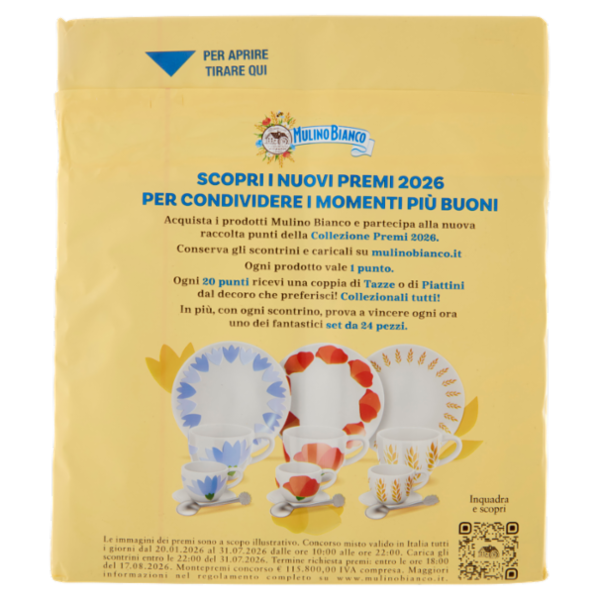 Mulino Bianco Fette Biscottate Rigate 315g