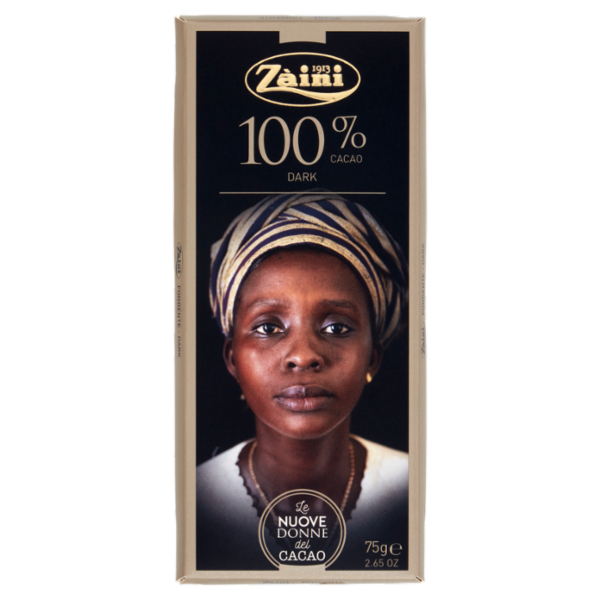 Zàini Le Nuove Donne del Cacao Dark 100% Cacao 75 g