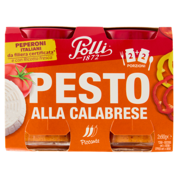 Polli Pesto alla Calabrese 2 x 90 g