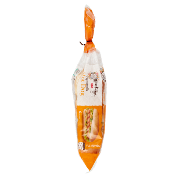 Mulino Bianco Pagnottelle Hot Dog Pane Ideale per Hot Dog 325g