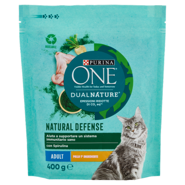 PURINA ONE DualNature Adult Pollo 400g