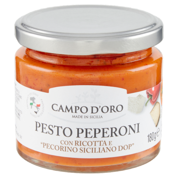 Campo d'Oro Pesto Peperoni con Ricotta e 
