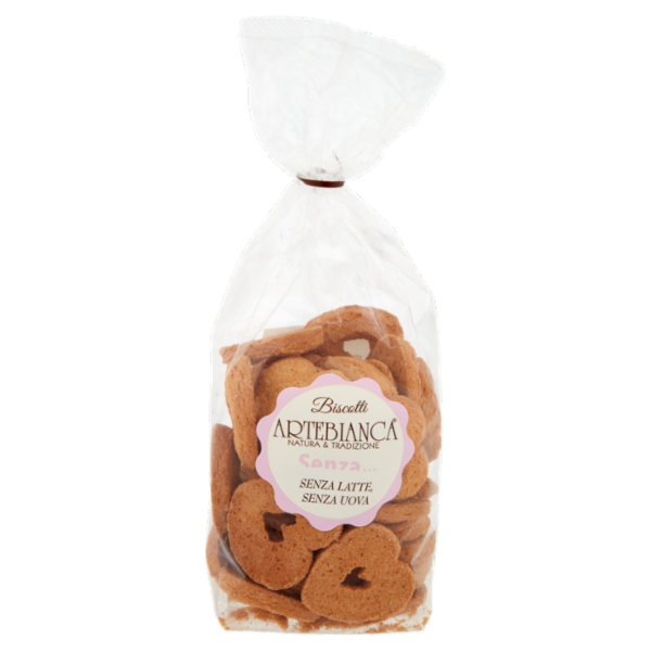 Artebianca Senza... Biscotti Senza Latte, Senza Uova 400 g