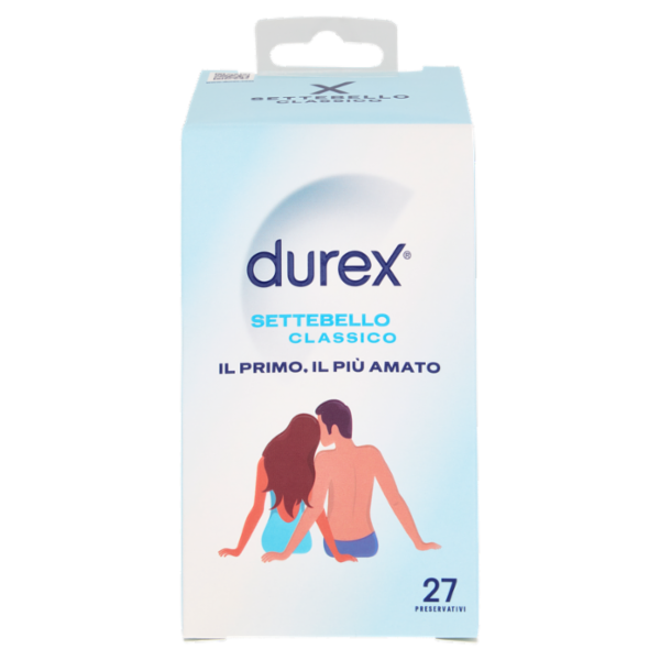 Durex Settebello Preservativi Forma Classica, 27 Profilattici