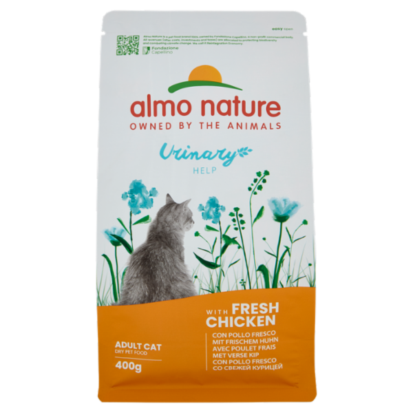 almo nature Urinary Help Adult Cat con Pollo Fresco 400 g