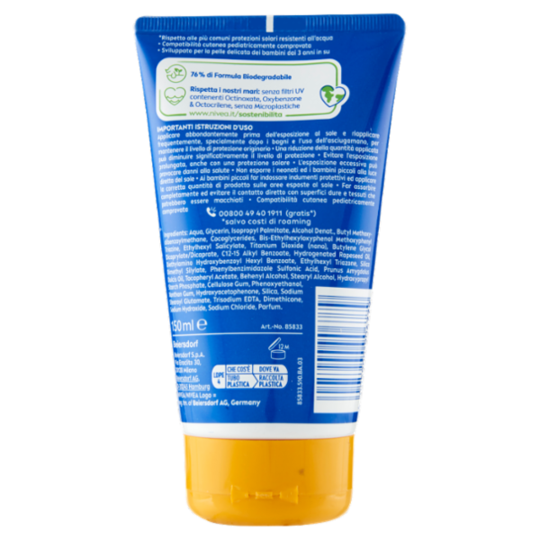 Nivea Sun kids ultra protect & play 50+ Molto Alta 150 ml
