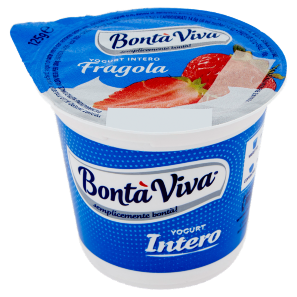 Bontà Viva Yogurt Intero Fragola 125 g